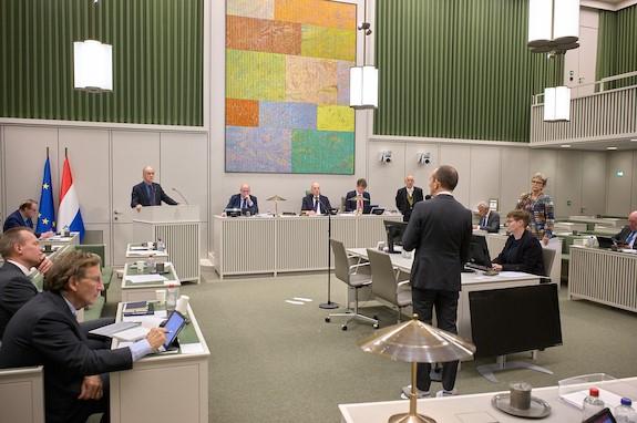 Debat in de Eerste Kamer