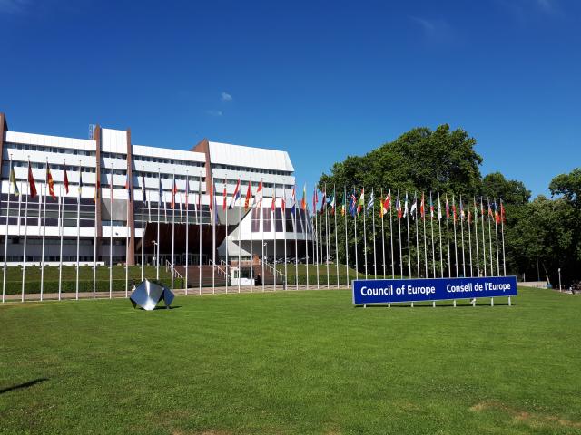 Vlaggen bij de Council of Europe