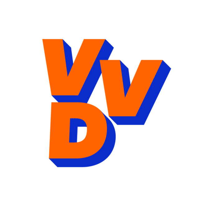 Logo: Volkspartij voor Vrijheid en Democratie